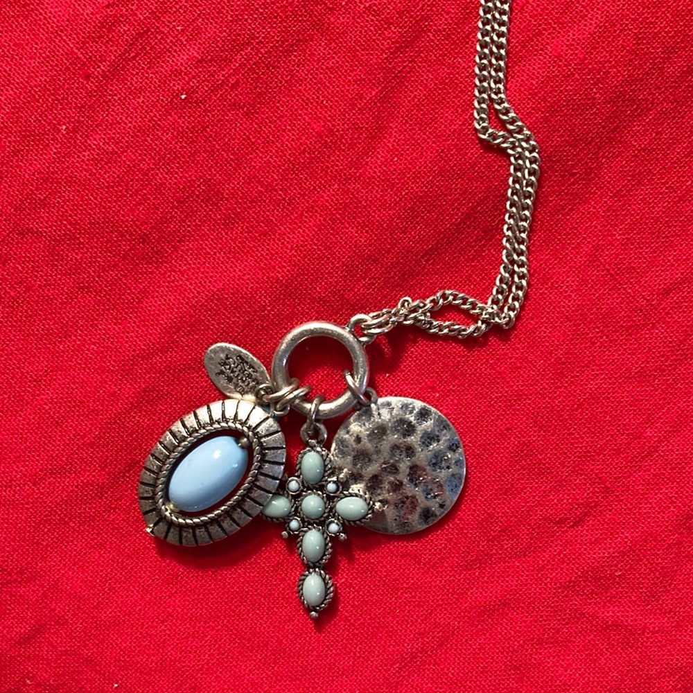 Multi charm necklace
